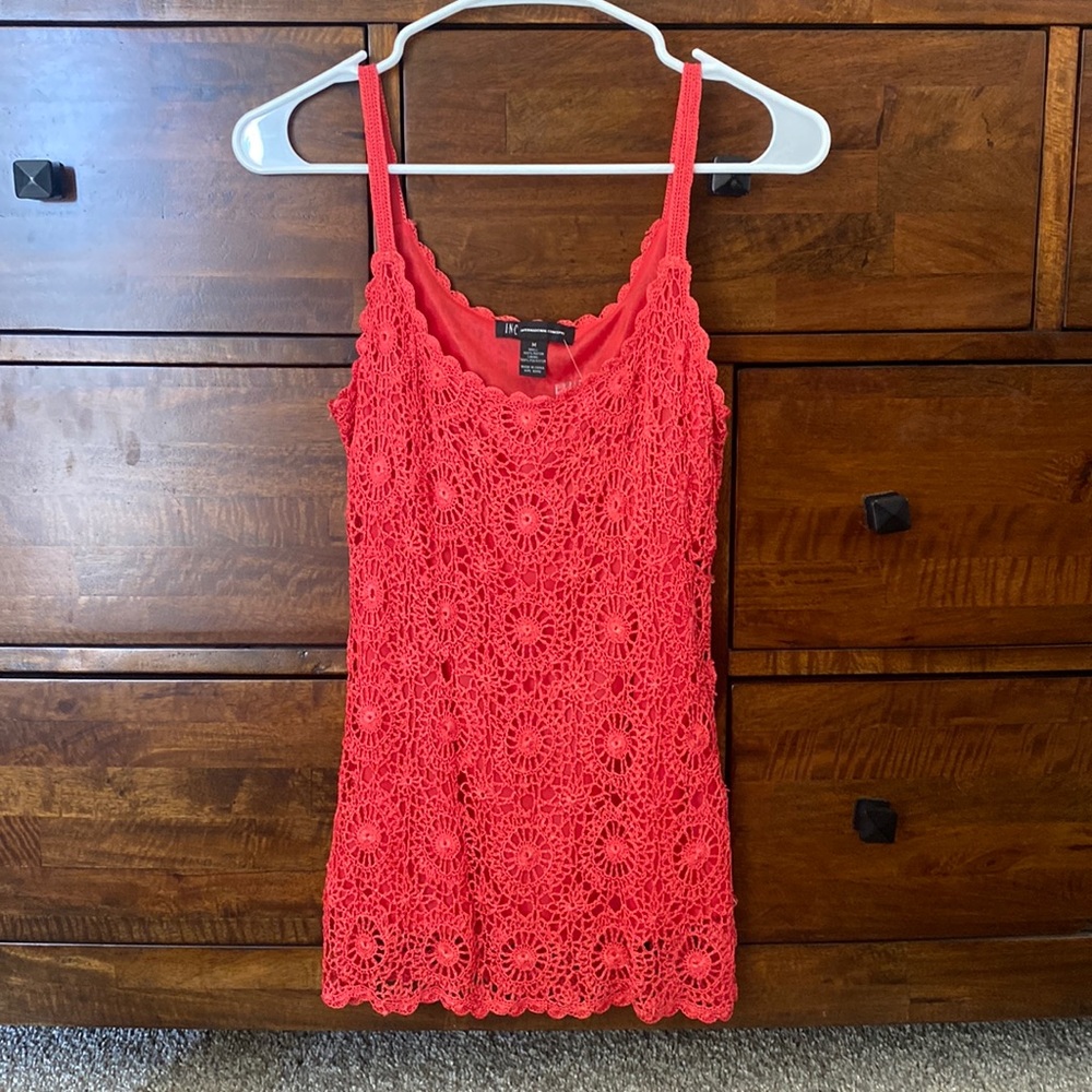 I•N•C lacy tank